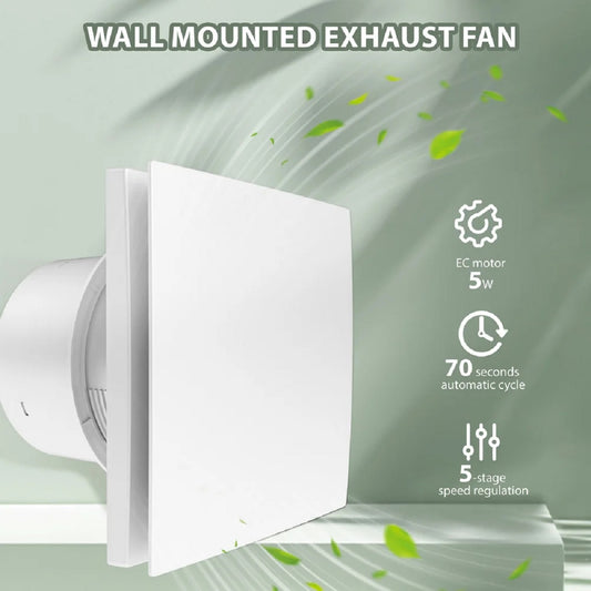 Reversible Exhaust Fan – Wall-Mount Ventilation with Remote