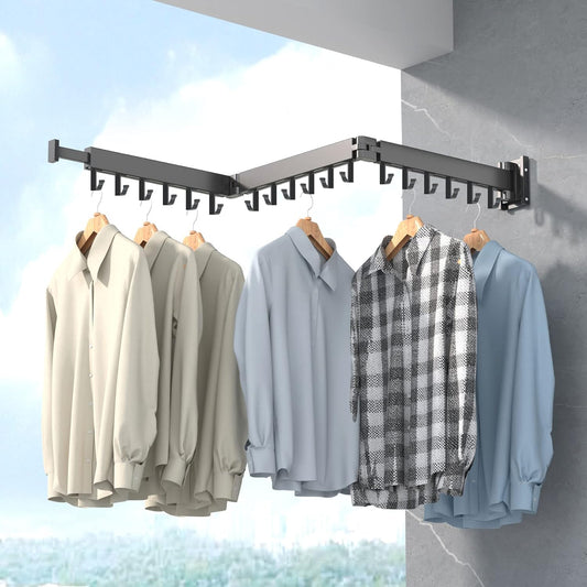 Wall Mounted Clothes Drying Rack