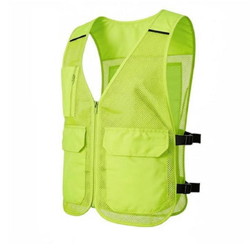Ice Cooling Vest with Ice Packs Adjustable Breathable Work Vest for Heat Relief