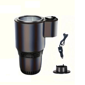 2-in-1 Car Cup Warmer and Cooler – Smart Mug Holder with Touch Control