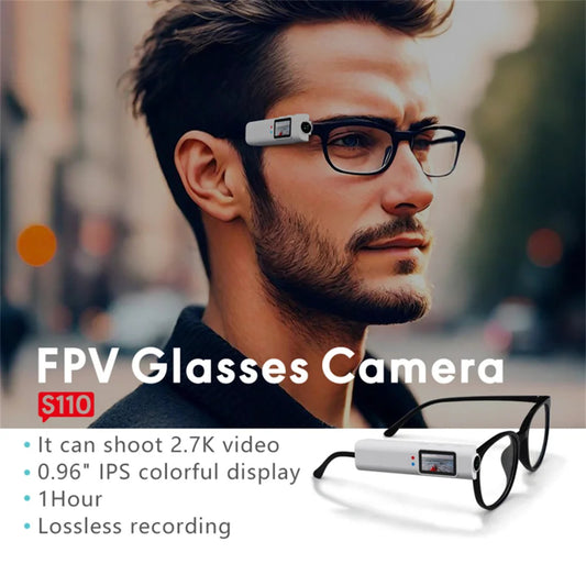 Camera Glasses – HD WiFi Eyewear with Video and Audio Recording