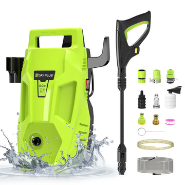Electric Pressure Washer – Adjustable Nozzle and Detergent Tank