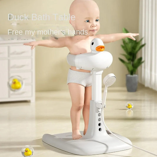 Portable Duck-Shaped Baby Bath Handle – Non-Slip Adjustable Shower Helper for Toddlers