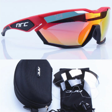 Cycling Sunglasses – 3-Lens Sport Glasses for MTB Road Bike