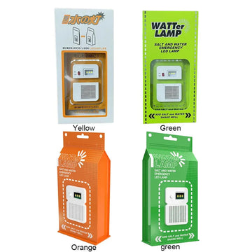 Portable LED Salt Water Emergency Lamp Waterproof Camping & Night Fishing Light