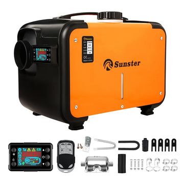 8KW Diesel Heater – 12V Car Parking Heater with LCD And Silencer