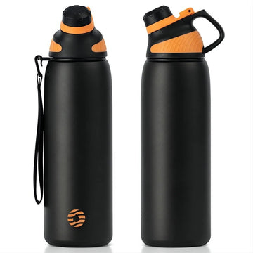 Stainless Steel Vacuum Insulated Water Bottle with Magnetic Lid