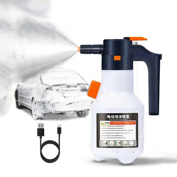 2L Rechargeable Electric Foam Sprayer Powerful Snow Foam Car Wash Spray Bottle