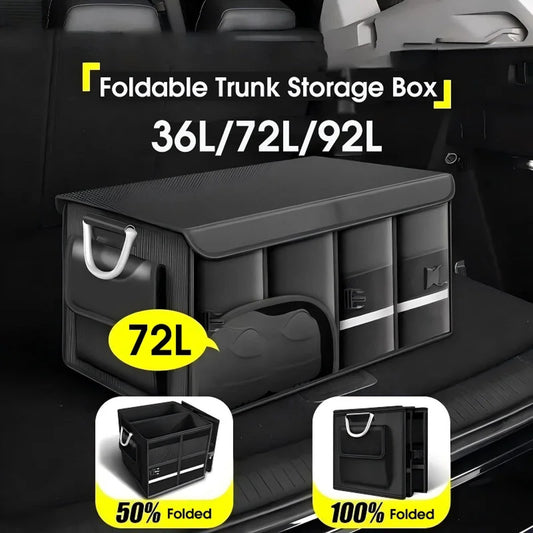 Portable Foldable Car Trunk Storage Box Waterproof Oxford Cloth Organizer