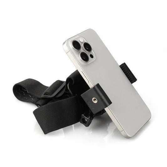 Backpack Strap Phone Holder Adjustable Anti-Slip Mount for Outdoor Video Recording