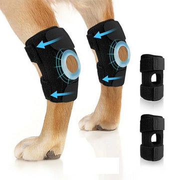 Dog Hock Joint Support Wrap – Breathable Injury-Recovery Knee Brace