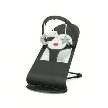 3-in-1 Baby Bouncer & Swing – Adjustable Infant Rocker with Hanging Toys