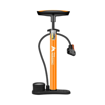 160 PSI Bike Pump with Gauge Multi-Use Tire Inflator with 3-in-1 Nozzle