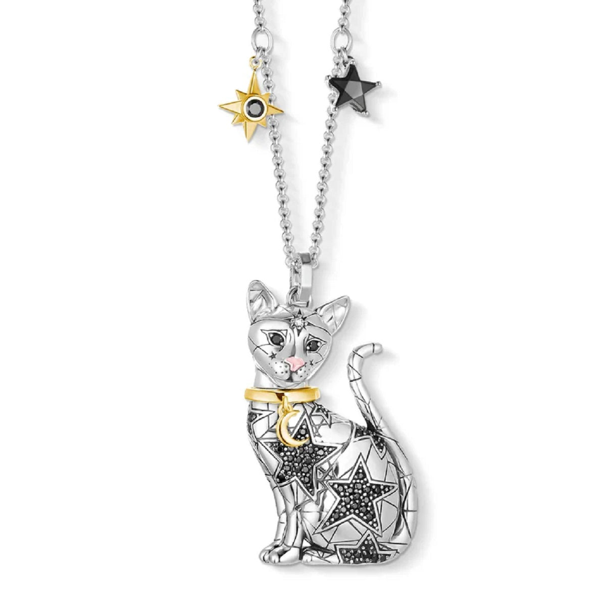 Star Magic Cat Chain Necklace