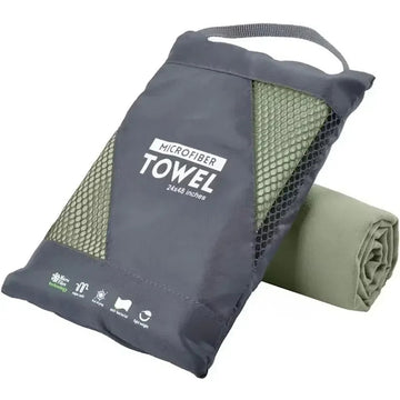 Quick-Dry Microfiber Towel Ultra Absorbent Lightweight Sports & Travel Towel