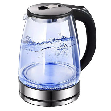 1.8L Glass Electric Kettle – 220V Fast Boil with Dry-Boil Protection