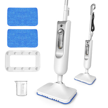 Electric Steam Mop with 400ml Tank Fast Heating Multi-Surface Cleaner