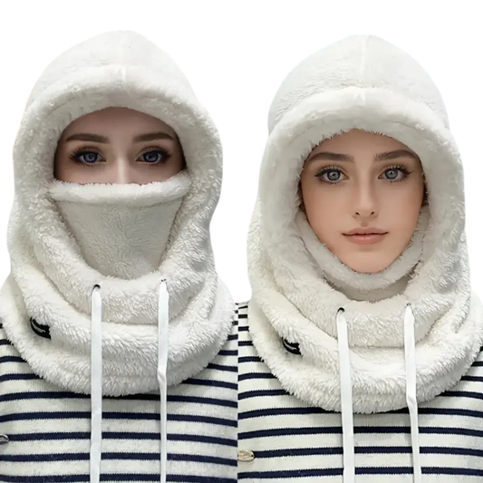 Winter Warm Thermal Balaclava Face Mask – Windproof Fleece Ski Hood Neck Cover