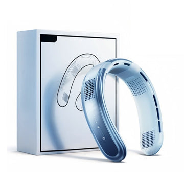 Portable Neck Fan Rechargeable 3-Speed Bladeless Cooling Fan