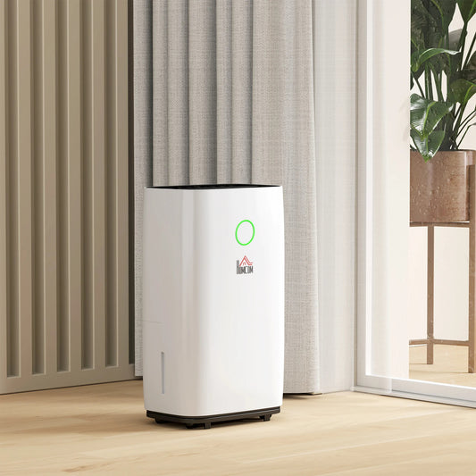 12L/Day Dehumidifier – 2.5L Tank with 24H Timer & 2 Speed Modes