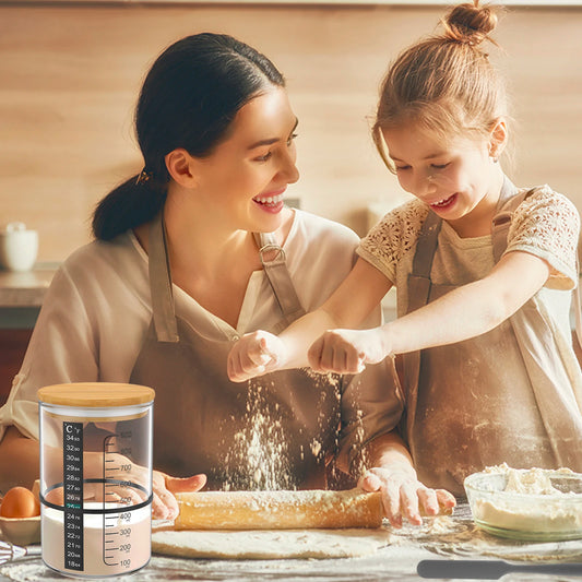 Sourdough Container Baking Fermentation Jar Kit
