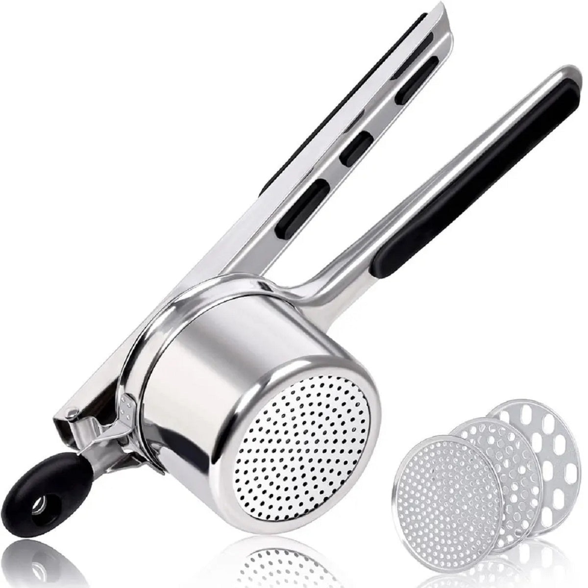 Heavy Duty Stainless Steel Potato Masher and Ricer Kitchen Tool