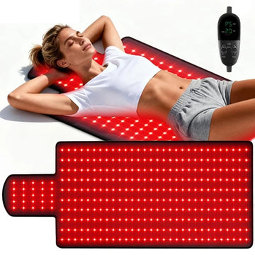 325 LED Red & Infrared Light Therapy Pad 660nm & 850nm for Back Waist & Shoulders