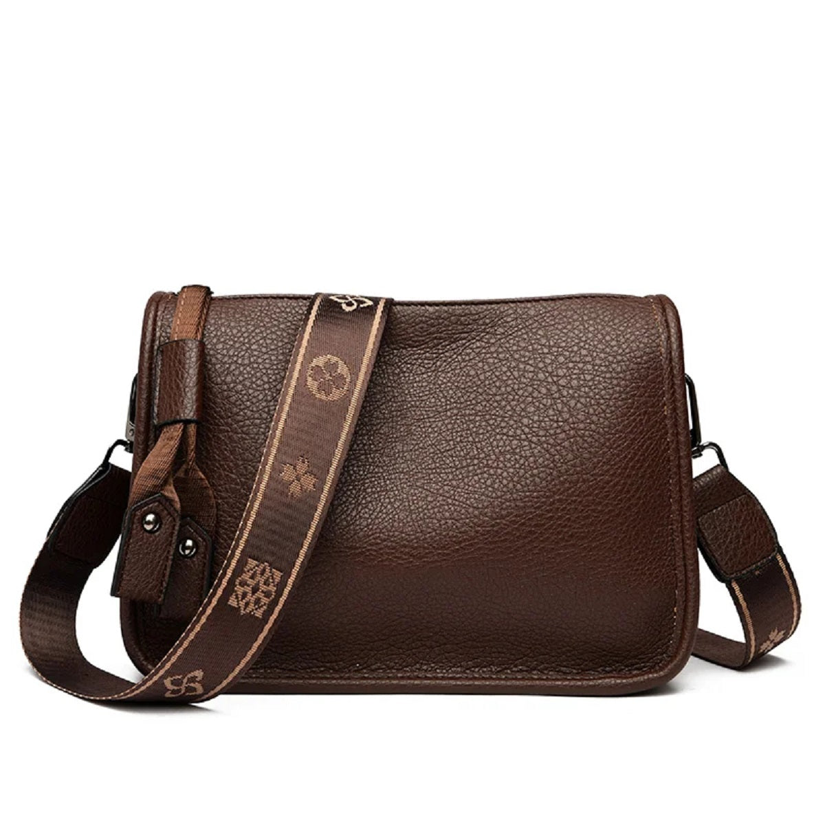 Women's Leather Tote Shoulder Crossbody Messenger Bag