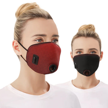 Red Light Heated Nasal Mask with Warming Compress Function