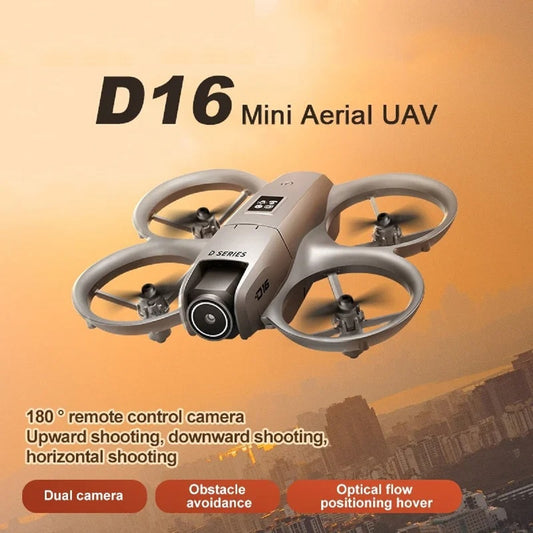 D16 8K Dual-Camera Drone – GPS UAV with Obstacle Avoidance and Brushless Motor