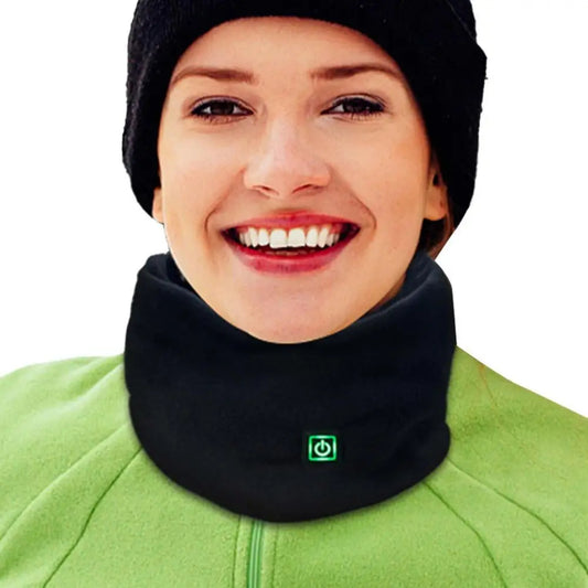 USB Heated Scarf – Wireless Neck Warmer for Winter Outdoor Sports