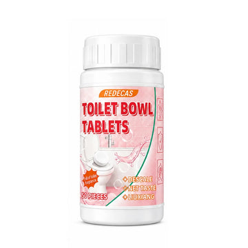 50Pcs Toilet Cleaning Tablets – Effervescent Scrub-Free Bowl Cleaner