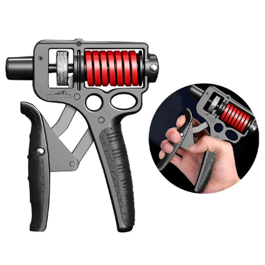 Adjustable Heavy Hand Grip – 5–165kg Strengthener and Finger Expander Trainer