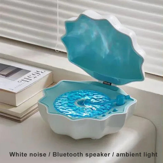 Wave Vinyl Player – Retro Bluetooth Speaker with White Noise And Lights