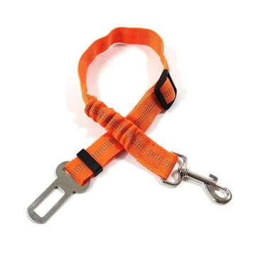 Adjustable Dog Car Seat Belt Nylon Pet Safety Harness with Elastic Bungee