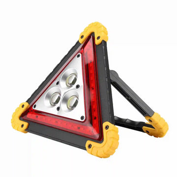 LED Emergency Warning Triangle – 30W Car Breakdown Safety Stop Sign
