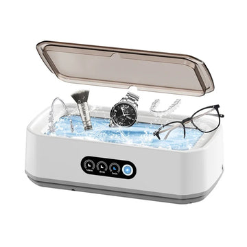 650ml Ultrasonic Cleaner Adjustable Powerful Jewelry & Glasses Cleaning Machine