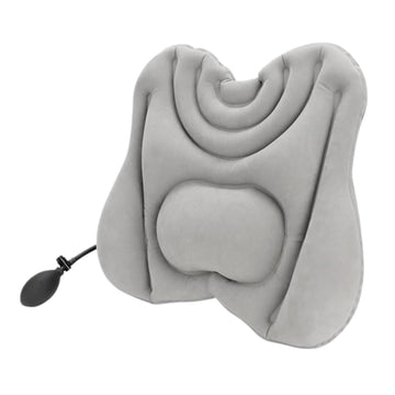 Inflatable Lumbar Support Pillow, Portable Lower Back Cushion