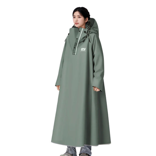 Waterproof Rain Suit Heavy-Duty Motorcycle & E-Bike Raincoat for Adults