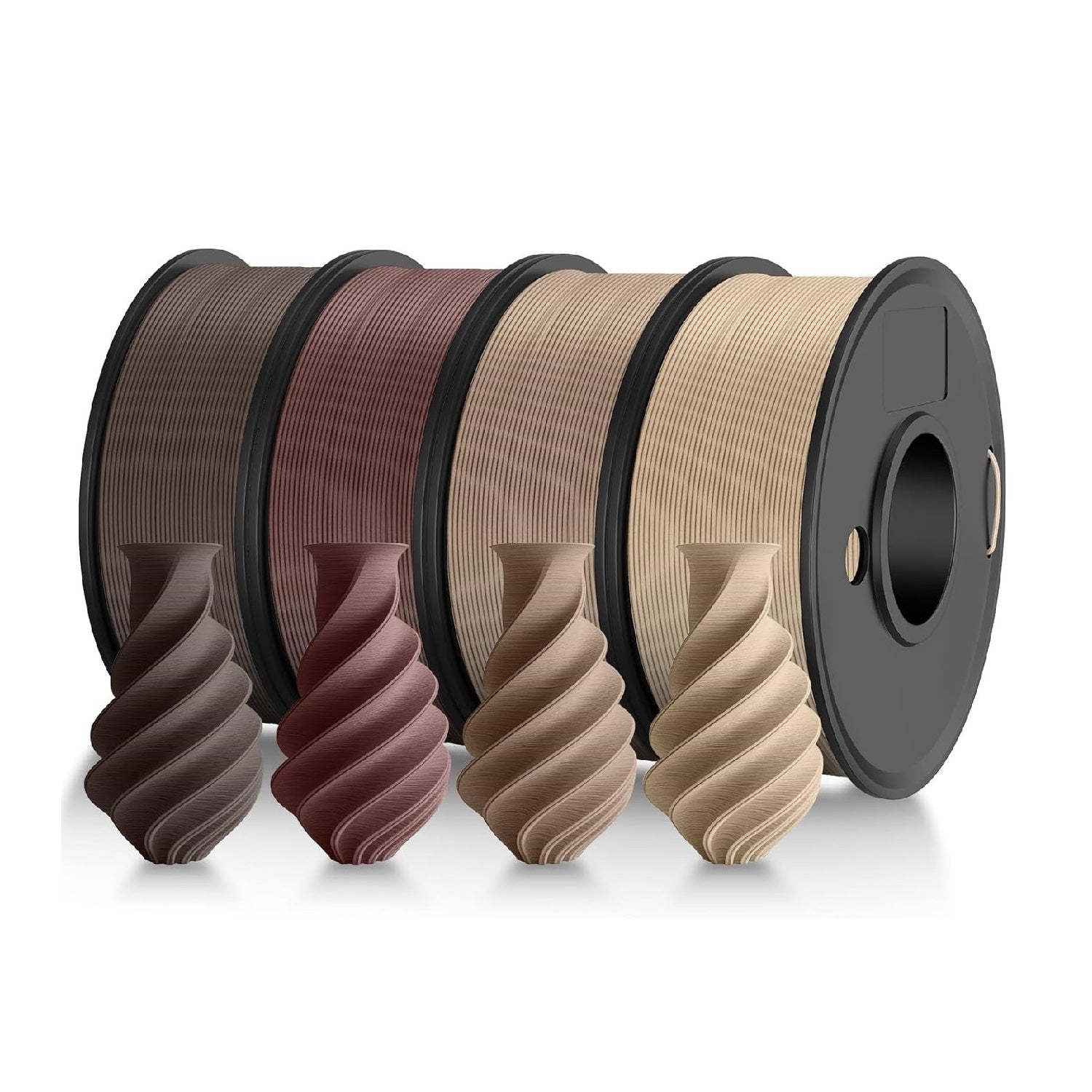 PLA Wood Filament – 1.75 mm Wood Fibres for FDM 3D Printers