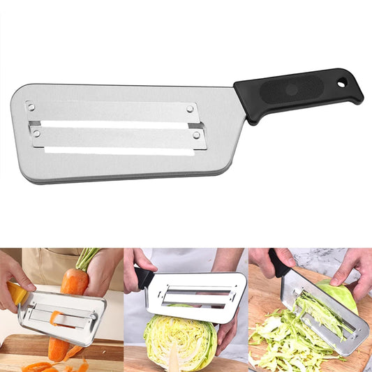 Stainless Steel Cabbage Slicer with Handle Multi-Functional Vegetable Cutter