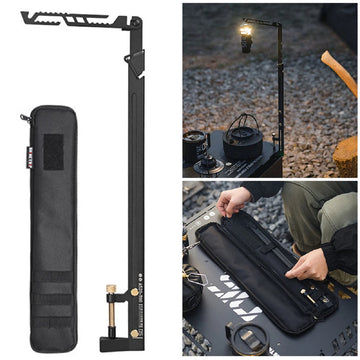 Portable Camping Adjustable Stainless Steel Light Stand