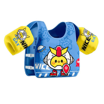 Kids Swim Training Vest Beginner Buoyancy Float Vest for Pool & Water Play