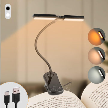 LED Touch Control Book Reading Light