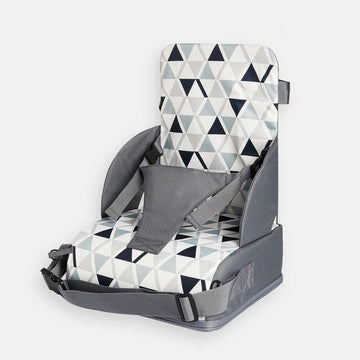 Portable Foldable Baby Dining Seat with Cushion Non-Slip Travel Chair