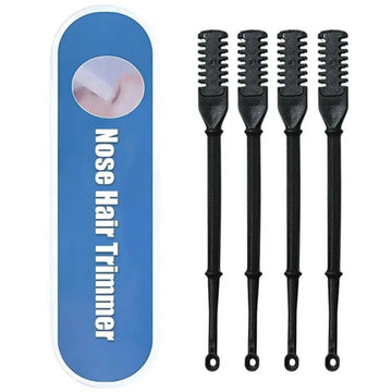 Manual Nose Hair Trimmer – Double-Head Painless Nostril Hair Remover