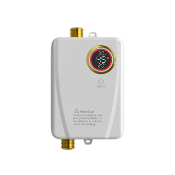 Instant Electric Water Heater – Wall-Mounted Hot Water Heater with LCD Display