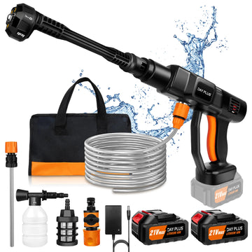 Cordless Pressure Washer – 4.0Ah Battery And 6-in-1 Nozzle