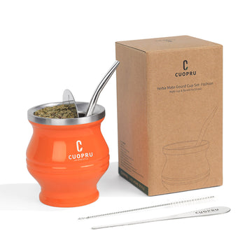 5 in 1 Yerba Mate Cup Bombilla Set