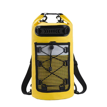 40L Waterproof Floating Dry Bag Roll-Top Backpack for Kayaking & Water Sports
